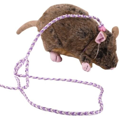 1.4m Adjustable Pet Hamster Leash Harness Rope Gerbil Cotton Rope Harness Lead Collar for Rat Mouse Hamster Pet Cage Leash