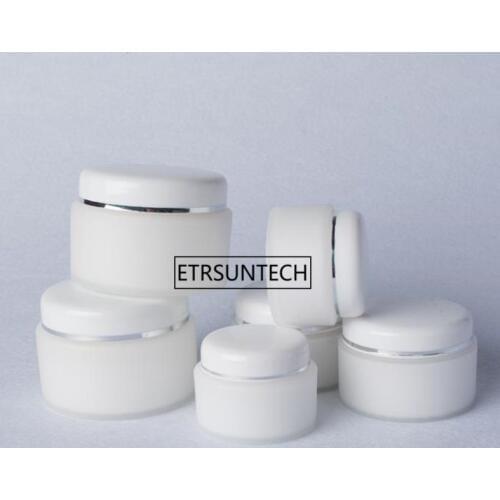 15g 30g 50g PP Empty Plastic Jars For Cream Makeup Containers Double Layered Handcream Jars F2017871