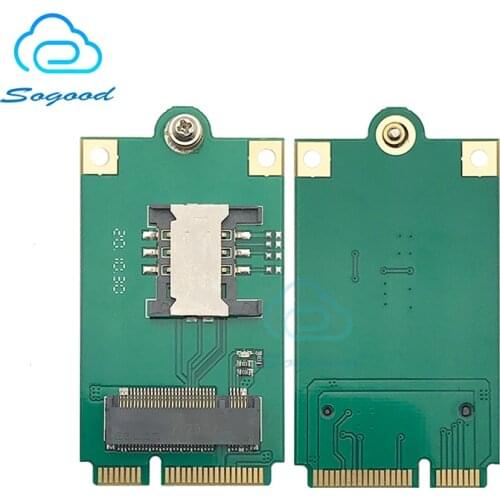 M.2 to MINI PCIE adapter for Quectel EM12-G EM160R-GL EM120R-GL EM06-J EM06-E EM06-A EM05-E LTE Cat16 Cat12 Cat6 Cat4 modulle
