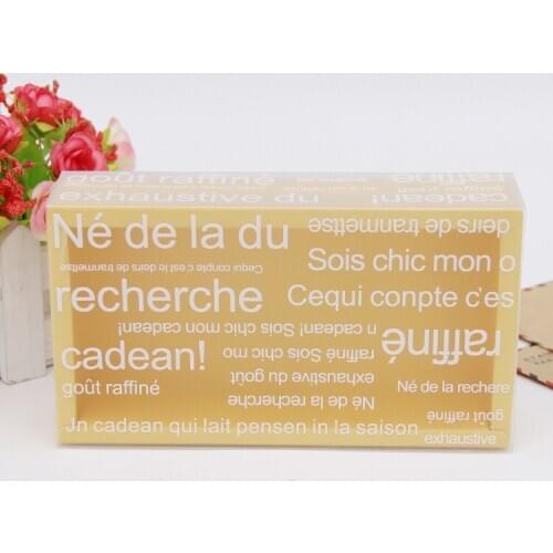 Clear White PVC Window Macaron Boxes Macaron Packing Box Rectangular Packaged Biscuit Paper Box Cake Containers Cases Party Dec