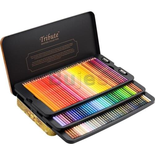 Marco 3300 Master Art Colored Pencils Professional Grade 48 72 100 120Color Watercolor Pencil Artist Oily Colored Pencils
