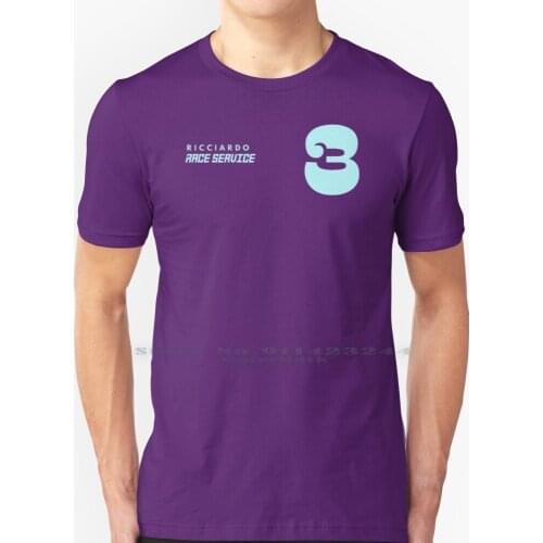 Daniel Ricciardo All Good / All Ways ( Seafoam / Purple ) T Shirt 100% Pure Cotton Daniel Ricciardo Danny Ric Ric3 Dr3 Honey