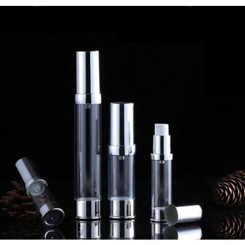 5ml 10ml Travel Mini Refillable Conveniet Empty Perfume Bottles Scent Pump Spray Case airless lotion pump cosmetic containe