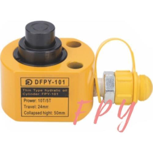 Muti Stages Type Hydraulic Cylinder DFPY-101 Hydraulic Jack with Tonnage of 10T/5T, Stroke of 24mm