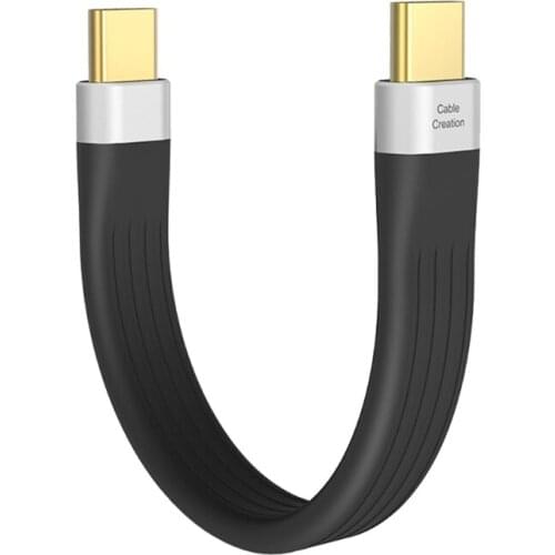 B36C Short USB to Type C Quick Charge Cable 5Gbps 3A Quick Charge for Mobile Power