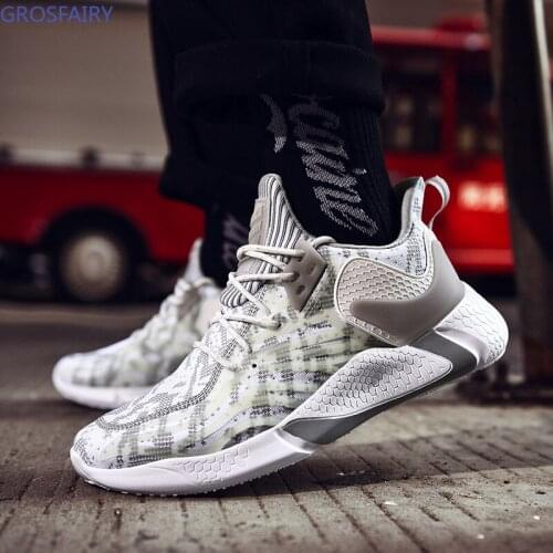 Mens Basketball Shoes Breathable Non-slip Wear-resistant Basketball Sneakers Rebound Fitness Outdoor Sports Shoes
