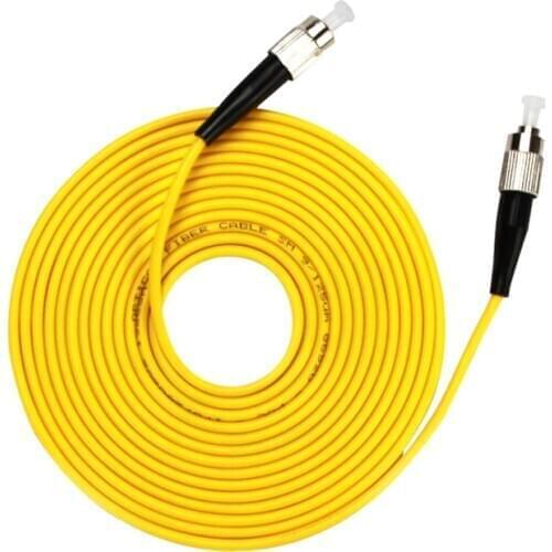 10 Pcs/Lot FC-FC 1-10 Meters Optical Patch Cord Cable 3.0mm PVC Single Mode Fiber Jumper Simplex SM FTTH Optic