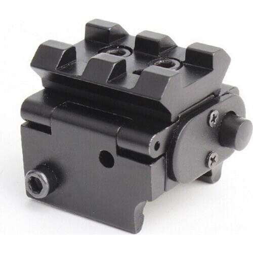 Adjustable Pistol Compact Red Dot Laser Sight Scope Flashlight 20mm Rail Mount Hunting Accessories