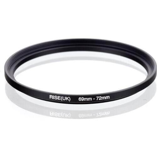 RISE(UK) 69mm-72mm 69-72 mm 69 to 72 Step up Filter Ring Adapter
