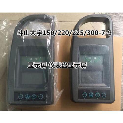 Excavator parts Doosan Daewoo DH225-V DH220-V DH225-7 DH220-7 S300LC-V monitor LCD guage panel 539-00048 1 year warranty