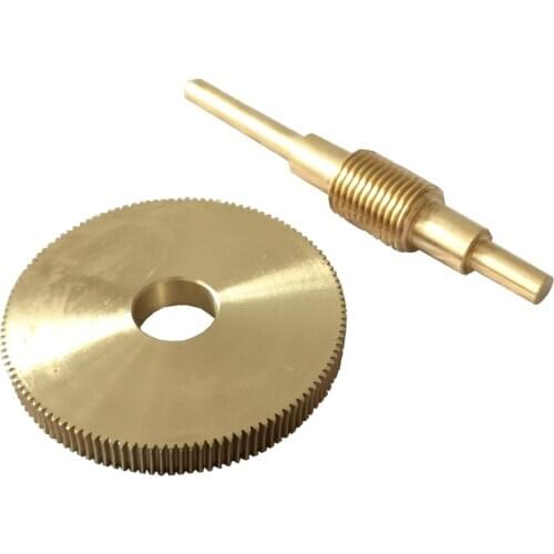 059 0.4M 120T 1:120 Ratio Brass Copper reducer precision turbine worm 12MM