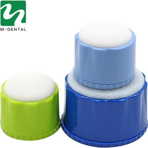 1pc Dental Equipment Round Endo Stand Cleaning Foam File Drills Block Holder Wtih Sponge Autoclavable Dentist Products