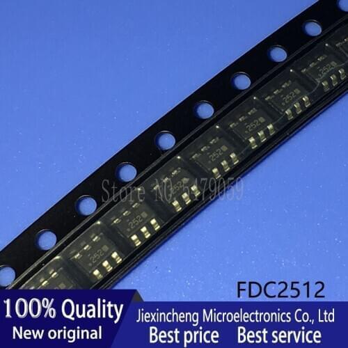 10PCS FDC2512 marking:252 SOT23-6 100% New original