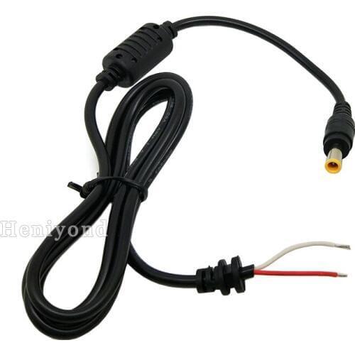 2PCS 3.6ft 5.5x3.0mm DC Power Charger Plug Cable Connector For Samsung Laptop Notebook Adapter Promotion