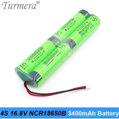 4S 16. 8V 14.4V 3400mAh Reachargeable Lithium Battery Pack NCR18650B 3400mah 20A Battery Cell with BMS for Gun Muscle Massager
