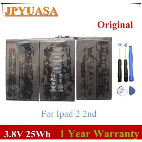 7XINbox 3.8V 25Wh A1376 Laptop Battery For Ipad 2 2nd Gen Generation A1395 A1396 A1397 616-0559 616-0561 616-0576 Tablet