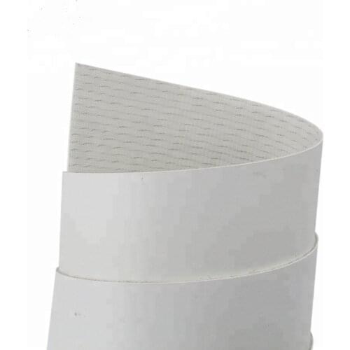 White colour oil resistant polyurethane conveyor belt
