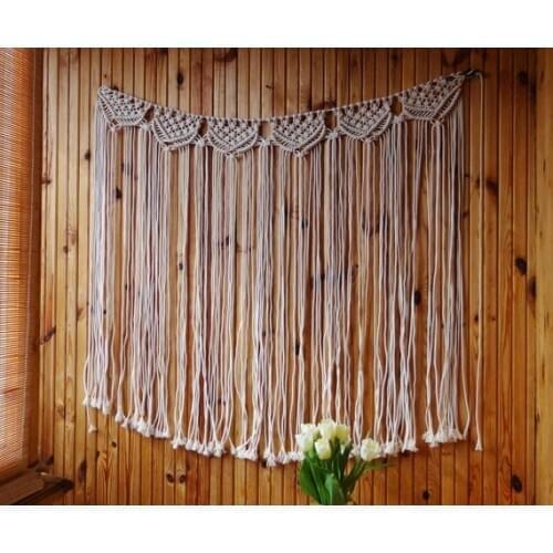 Large macrame wall hanging/Wedding backdrop/Tapestry/Macrame decor/Wall art/Woven wall hanging/Bohemian Woven wall hanging