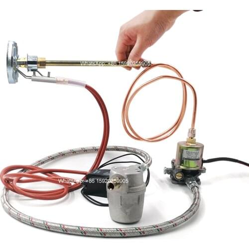 Waste Oil Burner Accessories Flame Stabilised Disc Ceramic Ignition Electrode Danfoss Oil Nozzle High Voltage Transformer