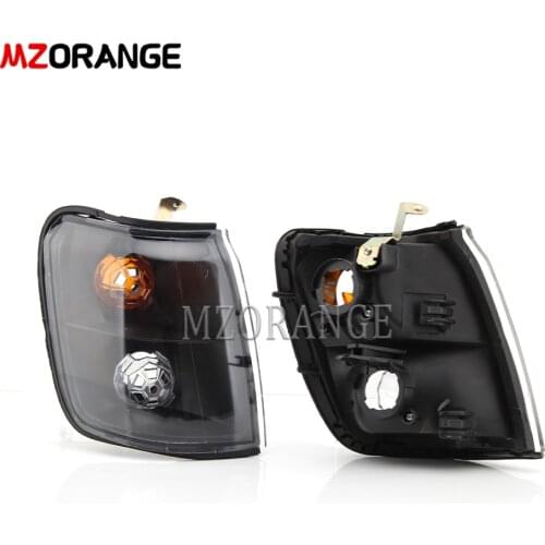 For Mitsubishi PAJERO V31 V32 1992-1996 Car Modified Smoked Black Turn Signal Corner Light for Pajero Turn Indicator Lamp lights