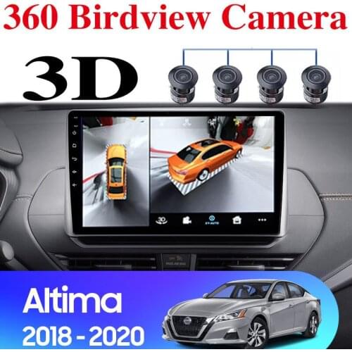 For Nissan Altima L34 2018~2021 Car Multimedia GPS Radio Navigation NAVI Player Integrated CarPlay 360 BirdView 3D