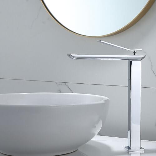 New Arrival Bathroom Chrome lavatory Basin Faucet hot and cold Crane Brass sink mixer single lever Sink Faucet water faucet