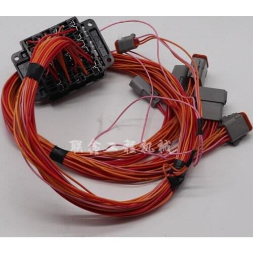 Carter E312 320 330B fuse box wiring harness excavator parts fuse 307 fuse cover