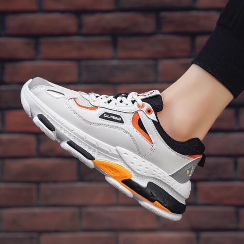 New Stylish Run Sneakers Breathable Running Shoes for Men Thick Bottom Sport Shoes Athletic Trainers Zapatillas Hombre Deportiva