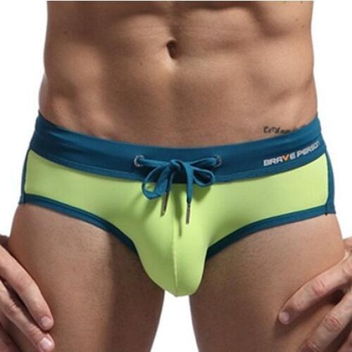 Brand Swimwear Mens Swimming Briefs Gay Sexy Pouch Push-up Swimsuit Bathing Suit for Male Beach Pool Board Wear Branded Designer