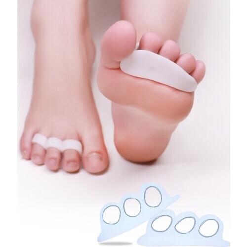 Hammer Toe Treatment Soft Gel Splints to Prevent Overlap Support Pads Straightener and Corrector for Mallet Toes Curling Relief