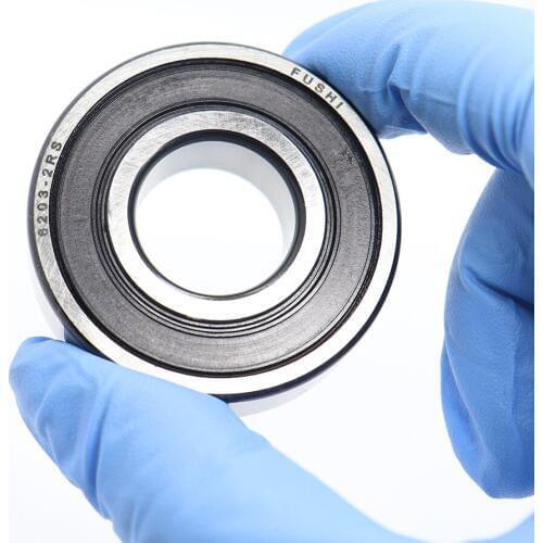 6203RS Bearing 17*40*12 mm ABEC-5 1PC Motorcycle Wheels Bearings For Column Izh Jupiter 5 IJ Planeta Sport 350