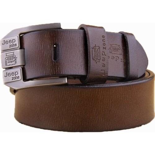 LAUWOO belt male fashion leather belt men male genuine leather strap luxury pin buckle mens belt Cummerbunds ceinture homme