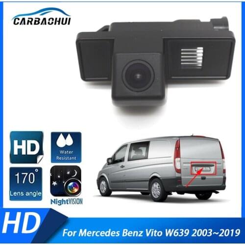Back up Rear View camera CCD Full HD Night Vision For Mercedes Benz Vito W639 2003~2011 2012 2013 2014 2015 2016 2017 2018 2019