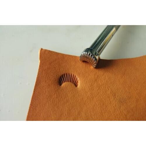 Alloy material Hand-work unique design carving punches stamp craft leather working tools