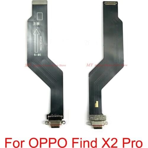 New USB Charging Board Port Dock Plug Jack Connector Flex Cable For OPPO Find X2 Pro USB Charge Board Flex Cable Repair Parts