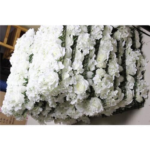 SPR 10pcs/lot Artificial silk rose flower wall 10 colors wedding background lawn/pillar flower road lead home market decoration