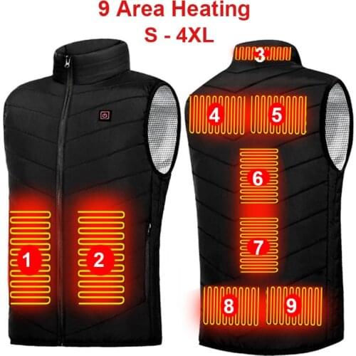WomenS Work Usb Powered Thermal Heated Vest Waterproof Lightweight Motorcycle Hunting Ski Mens Golf Motorcycle Electric Vest