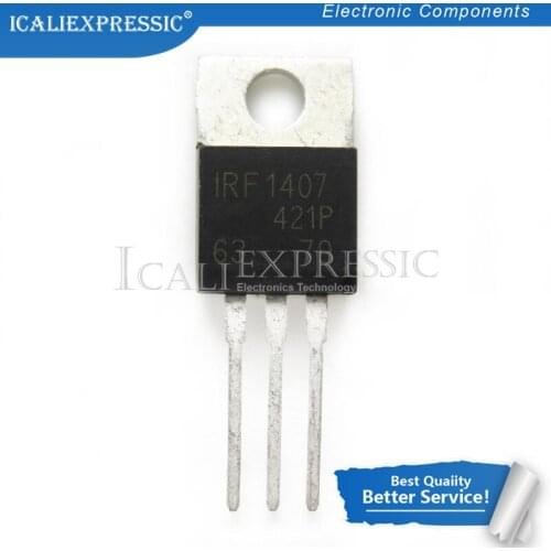 10PCS IRF1407PBF IRF1407 TO-220 In Stock