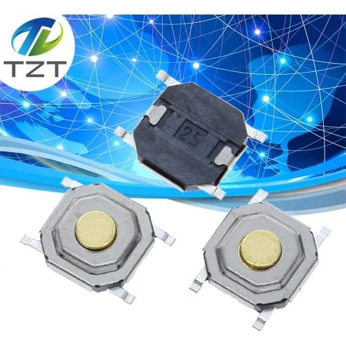 100PC/Lot SMD 4*4*1.5MM 4X4X1.5MM Tactile Tact Push Button Micro Switch Momentary For diy