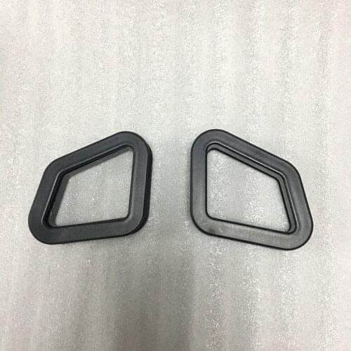 2PCS ABS Seat Clamps For OEM Car Racing Sport Seat Stickers Seat Window Clamps Spare Part Auto For One Seat