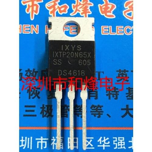 5 Pieces) IXTP20N65X TO-220 650V 20A