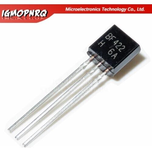 100pcs BF422 422 TO-92 triode transistor new original