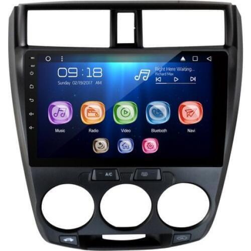 Allways 10.1" IPS Screen Android 9.0 Octa-core Ram 2GB Rom 32GB Car Multimedia for Honda City 2008-2011 2.5D Full touch screen