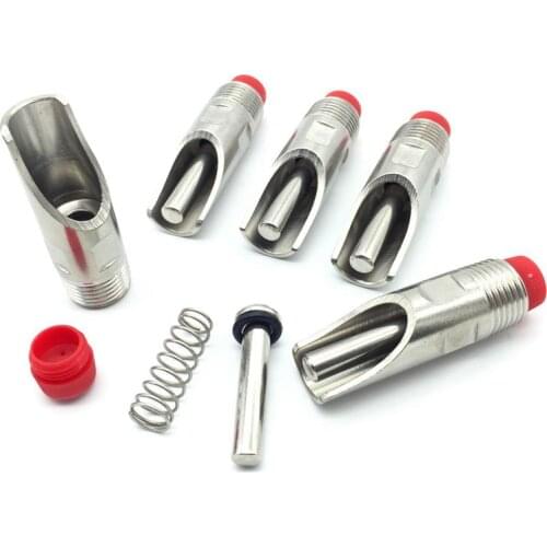 10 Pcs Pig Stainless Steel Automatic Waterers Nipple Animal Drinkers Livestock Equipment 75 G