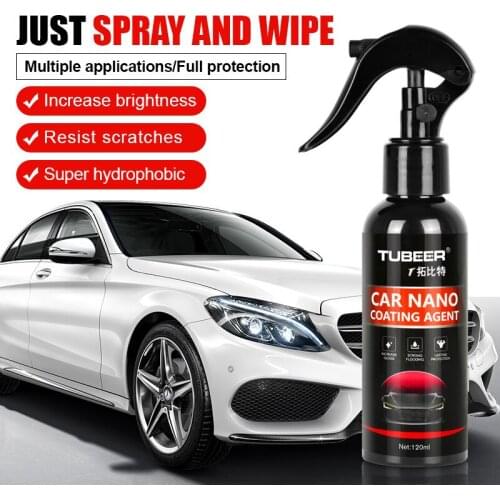 Car Quick Coat Nano Ceramic Coating Wax Polish Spray Waterless Wash Liquid Glass Super Hydrophobic Scratch Repair Anti-scratch
