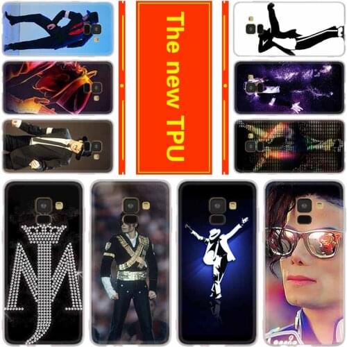 Phone for Samsung Galaxy J6 J4 Plus J8 J3 J7 2018 J5 J3 j7 2017 2016 j6 Prime Cover Case Michael Jackson