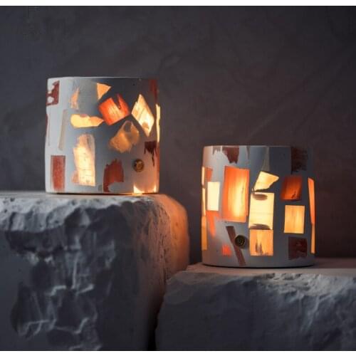 Color Ore Night Light Charging Touch Dimming Childrens Room Bedroom Bedside Sleeping Light Gift for Kids Dormitory Decor Lamps