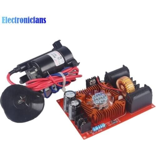DC 12-30V ZVS Drive Board Module Tesla Coil Flyback Driver /SGTC/Marx Generator Ignition Coil with High Voltage Package 15A 250W