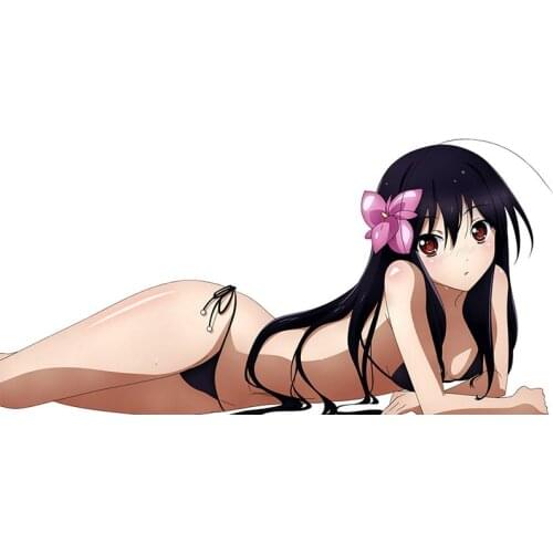 Personality Sexy Beauty Accel World Kuroyukihime Anime Window Decal Car Sticker Scratch-proof Accessories KK Vinyl Car Styling