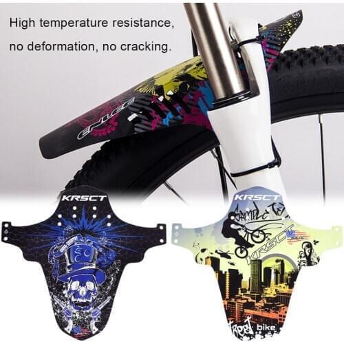 2019 New Adjustable Road Mountain Bike Mudguard Portable Bicycle Cycling Tire Front Rear Mud Guards Fenders Set
